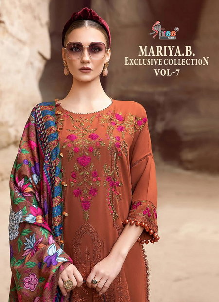 Mariab Exclusive Collection Vol 7 3356 To 3360 Pakistani Suits Wholesale Price in Surat