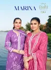 Marina By Esaira Cotton Cambric Printed Dress Material Orders In India