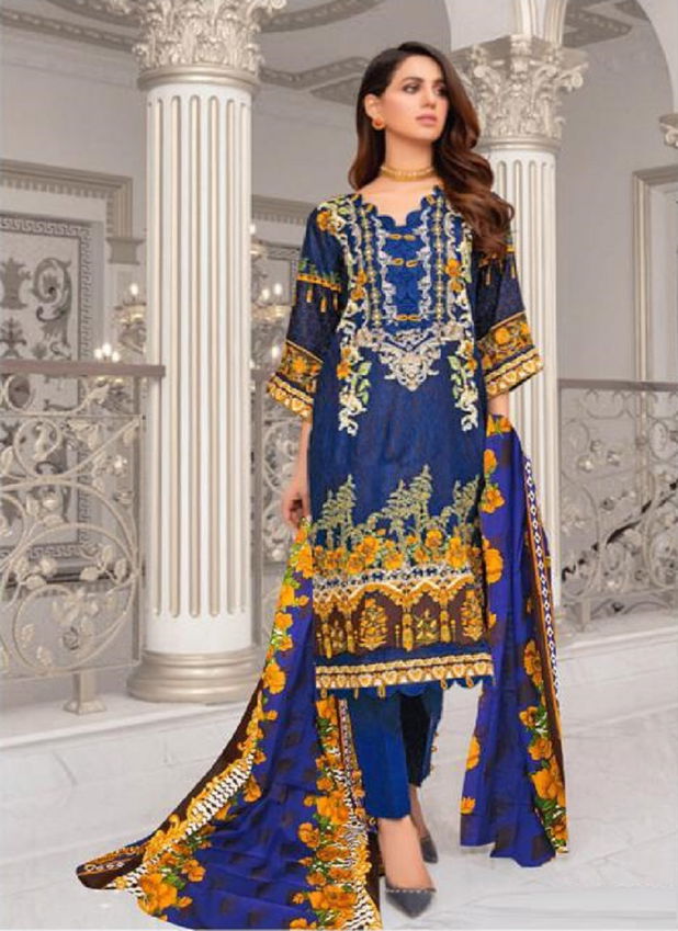 Mariya B 5 Latest Fancy Designer Karachi Cotton Printed Readymade Dress Collection
