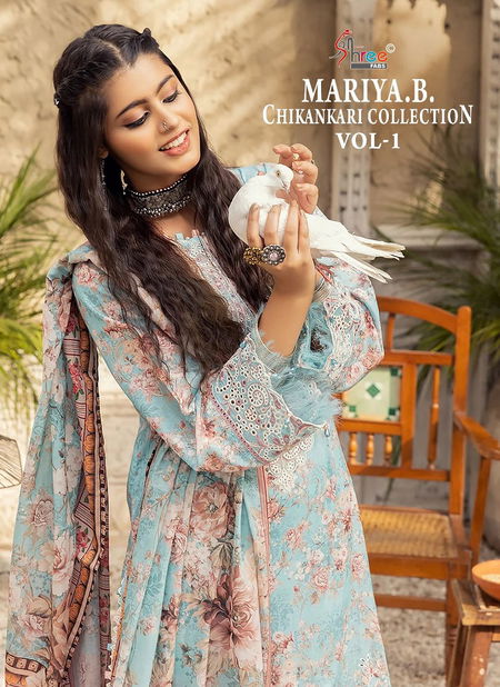 Mariya B Chikankari Vol 1 By Shree Cotton Pakistani Suits Wholesale Shop In Surat
 Catalog