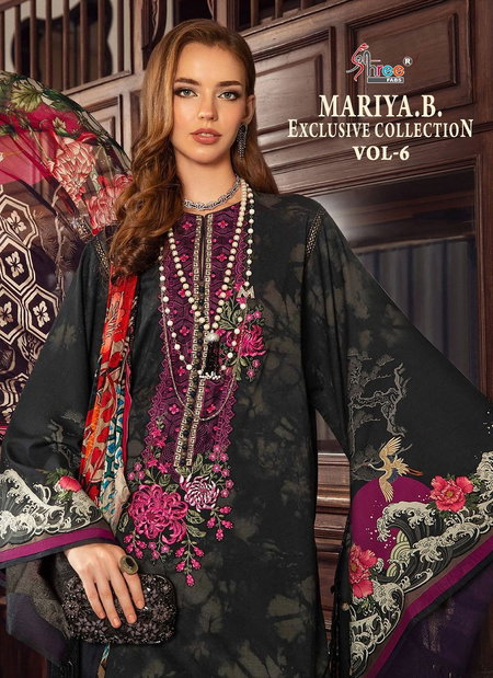 Mariya B Exclusive Collection Vol 6 By Shree Fabs 3298 To 3305 Series Pakistani Salwar Suits Wholesale Clothing Distributors in India