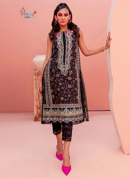 Mariya B Flora Vol 2 By Shree Printed Cotton Pakistani Suits Wholesale In Delhi

