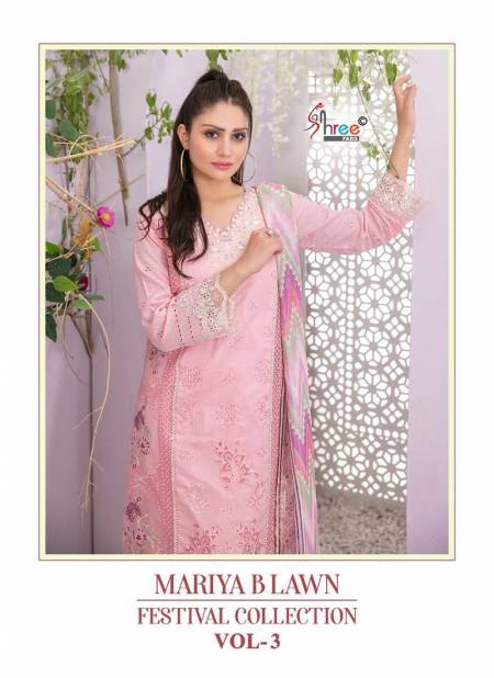 Mariya B Lawn Festival Collection Vol 3 By Shree Cotton Dupatta Salwar Suit
 Catalog