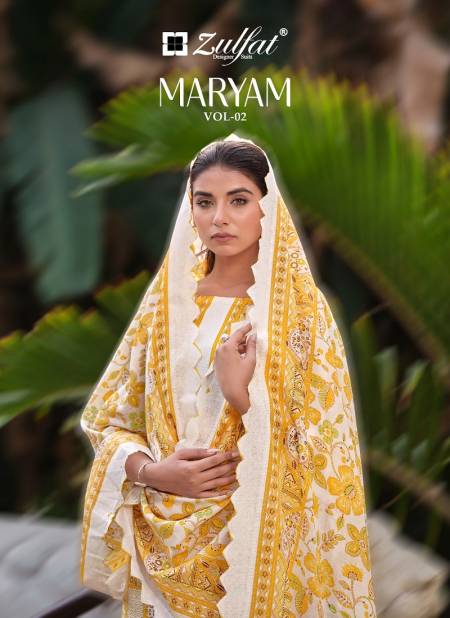 Maryam Vol 2 By Zulfat 537-001 To 008 Printed Cotton Dress Material Wholesale Price In Surat
 Catalog