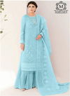 Maryams 165 Heavy Organza Embroidery Pakistani Salwar Suits Wholesalers In Delhi
