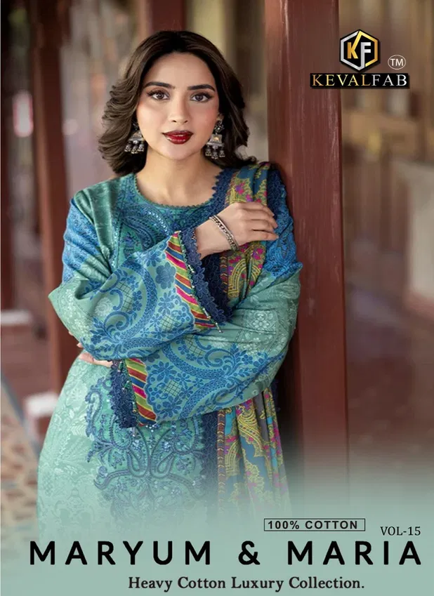 Maryum And Maria Vol 15 By Keval Fab Cotton Dress Material Suppliers In India