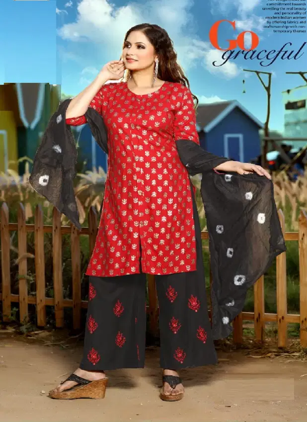 Master Valli Latest Designer Ethnic Wear Rayon Printed Ready Made Collection