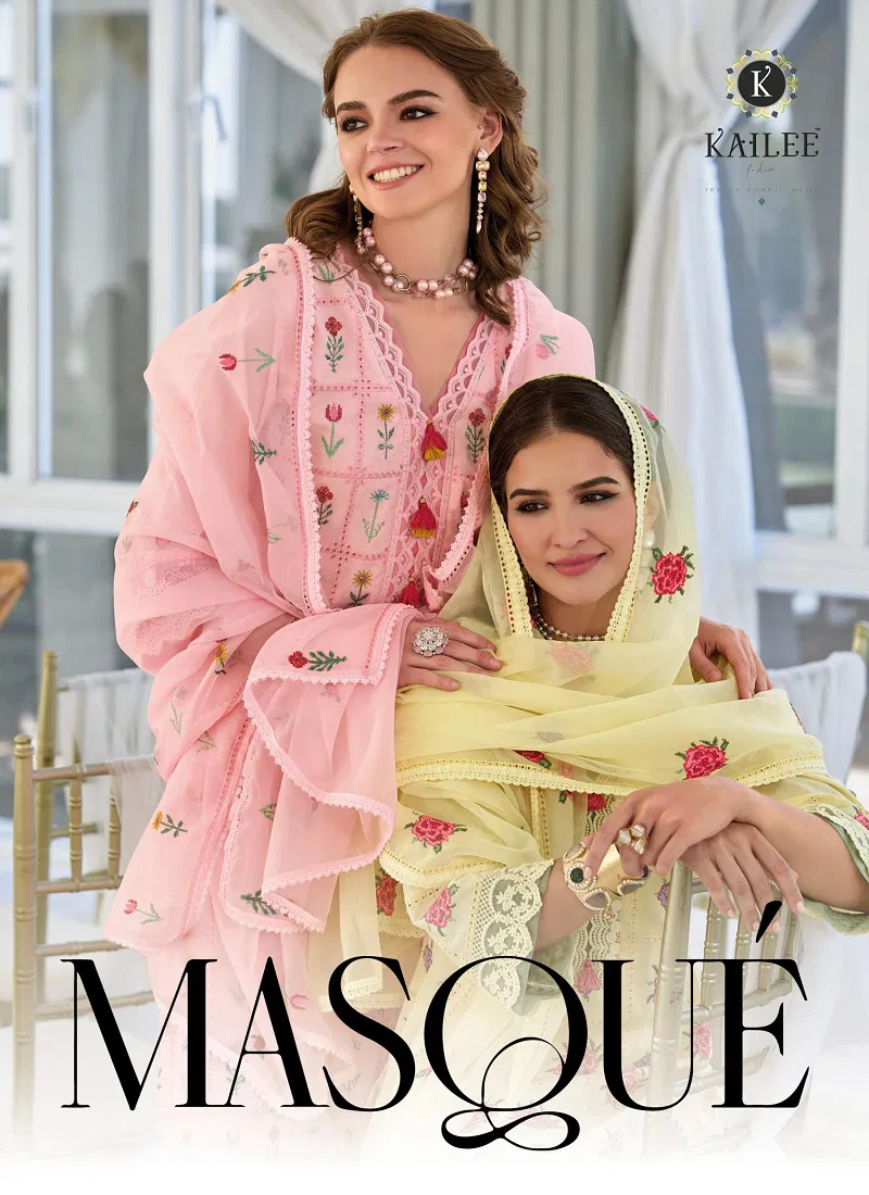 Masuqe By Kailee Pure Cotton Kurti With Bottom Dupatta Wholesale In India