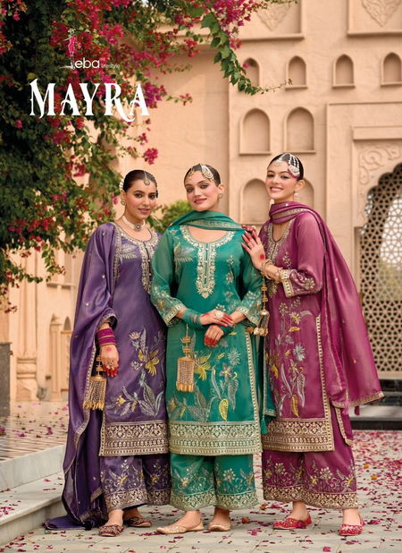 Mayra By Eba Simar Embroidery Readymade Suits Wholesalers In Delhi Catalog