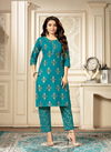 Mayra Cotton Kudi Fancy Designer Cambric Cotton Kurti With Bottom Collection
