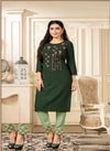 Mayra Mahi Ethnic Wear Rayon Slub Designer Fancy Kurti Collection