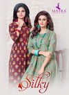 Mayra Silky Ethnic Party Wear Latest Designer Anarkali Rayon Kurti Collection