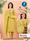 Mayraa By Kaya Roman Silk Printed Kurti With Bottom Dupatta Suppliers In Mumbai