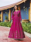 Mayree Flairy Fancy Ethnic Wear Silk Anarkali Designer Long Kurti Collection