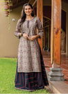 Mayree Harmony Ethnic Wear Maslin Printed Kurti With Bottom Collection