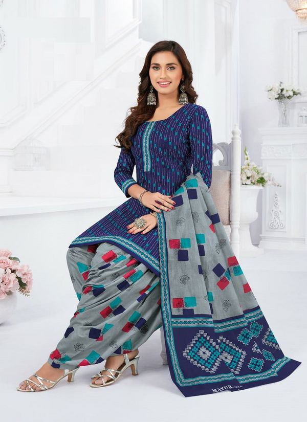 Mayur Kudi Patiyala 3 Cotton Printed Casual Daily Wear Dress Material Collection