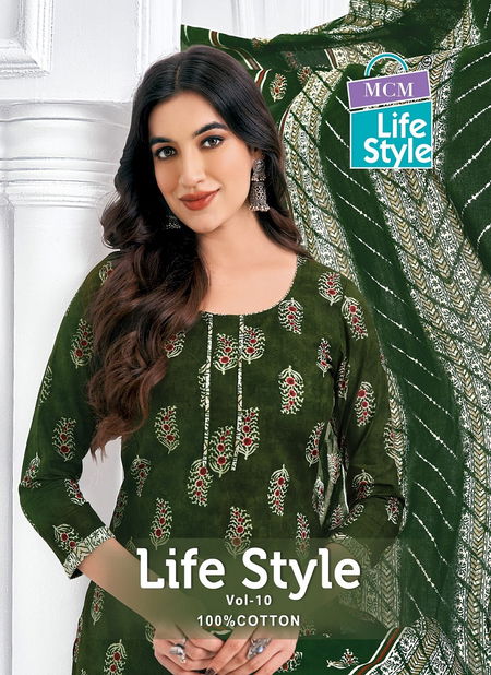 Mcm Lifestyle Vol 10 Printed Cotton Kurti With Bottom Dupatta Wholesale Price In Surat
 Catalog