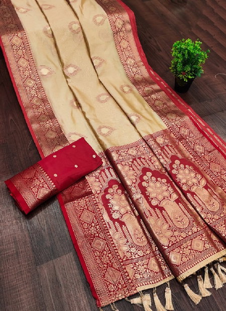 Meera 189 Designer Banarasi Silk Saree Catalog
