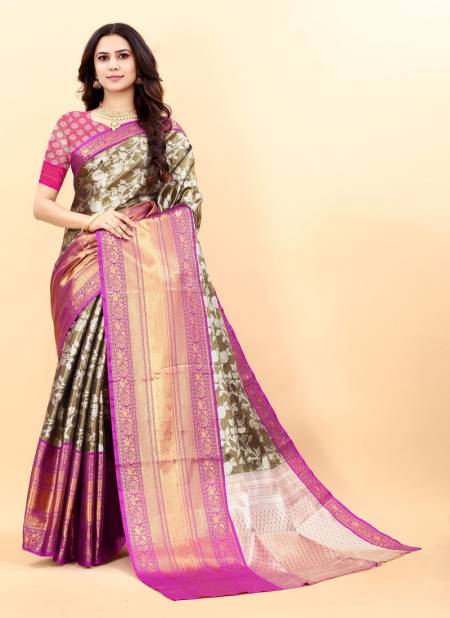 Meera 64 New Designer Ethnic Wear Banarasi Silk Designer Saree Collection Catalog