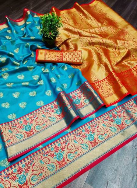 Meera 66 Fancy Ethnic Wear Banarasi Silk Designer Saree Collection Catalog