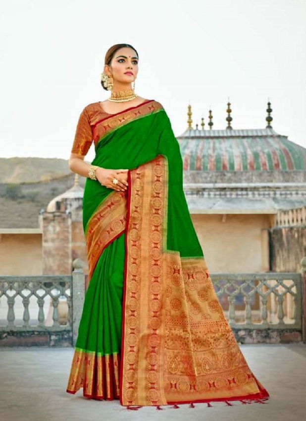 Meghdoot Kalliste New Exclusive Wear Silk Designer Saree Collection