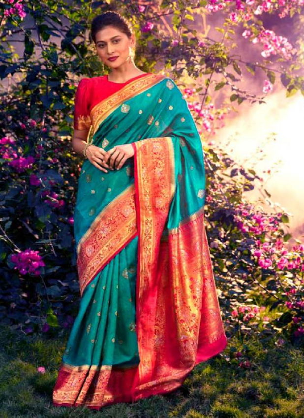 Meghdoot Mizuki Tradition Fancy Ethnic Wear Designer Saree Collection