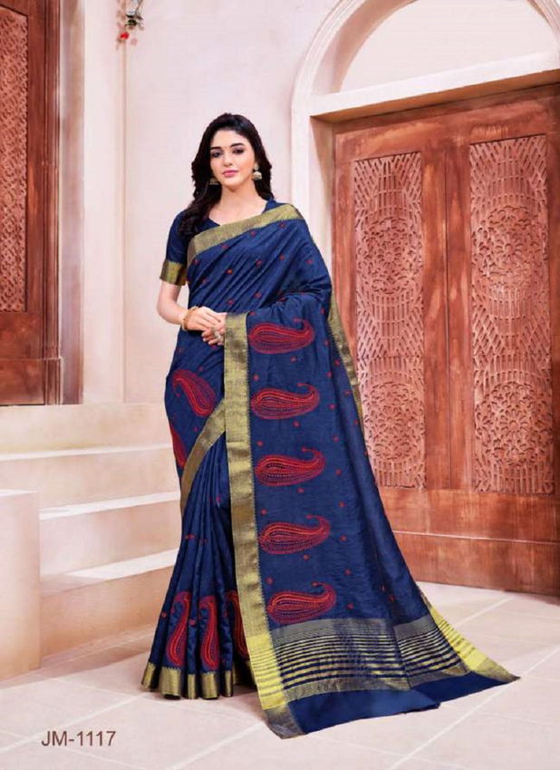 Meghdoot Sila Latest Ethnic Wear Printed Silk Saree Collection