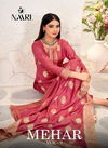 Mehar Vol 9 Naari Muslin Designer Dress Material Surat Wholesale Market