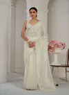 Mehek 976 A TO M Organza Designer Party Wear Sarees Suppliers In India