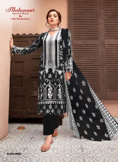 Mehnoor Vol 1 By Miss World Choice Lawn Dress Material Exporters In India