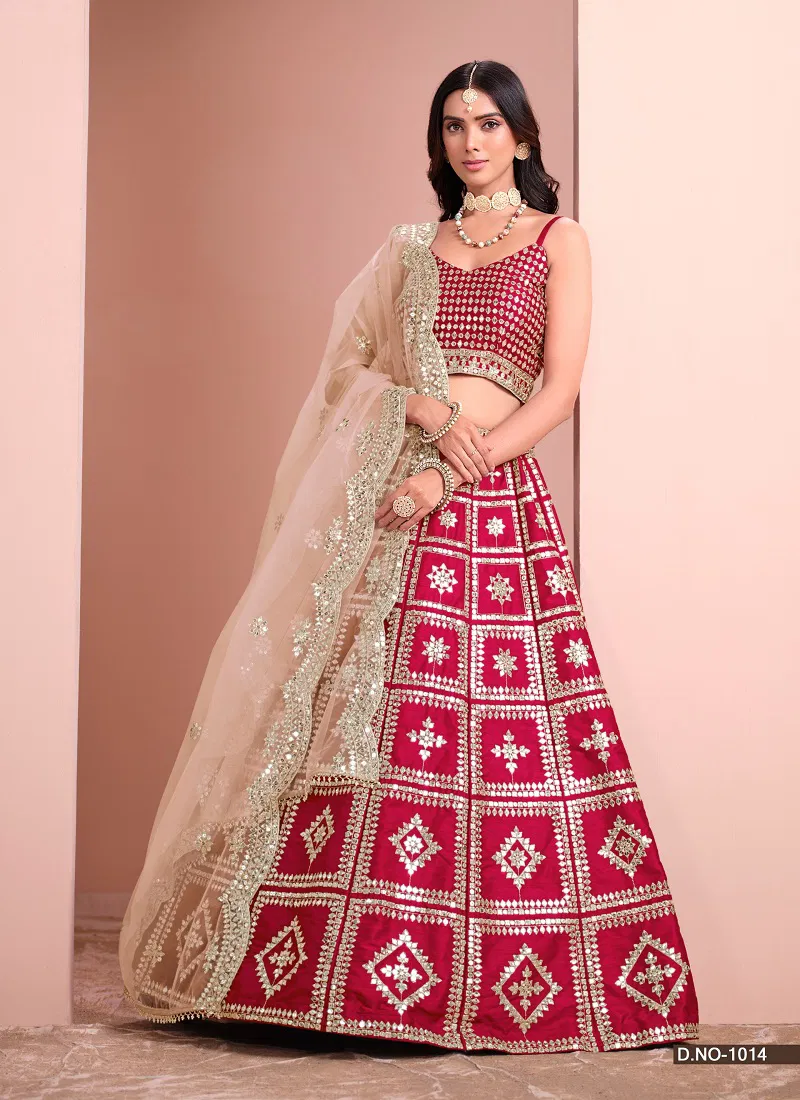 Mehvish By Alizeh Art Silk Designer Lehenga Choli Wholesalers In Delhi Catalog