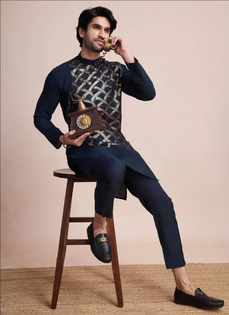 Menswear Vibes By Shubhvastra Silk Wholesale Kurta Suppliers In Mumbai Catalog