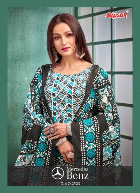 Mercedes Benz 2523 By Bipson Cambric Printed Cotton Dress Material Wholesale Market In Surat
 Catalog
