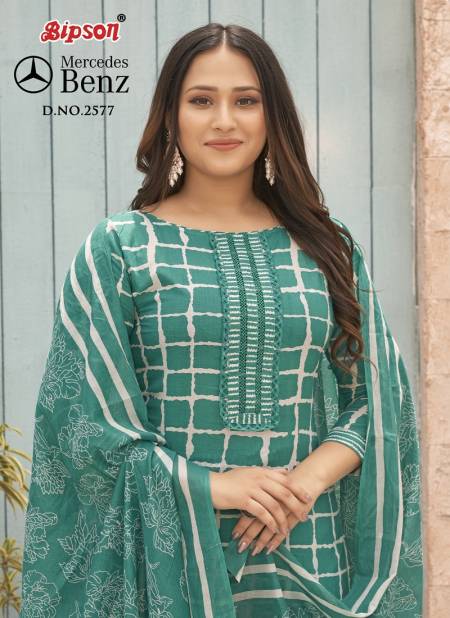 Mercedes Benz 2576 By Bipson Cotton Dress Material Wholesale Clothing Suppliers In India
 Catalog