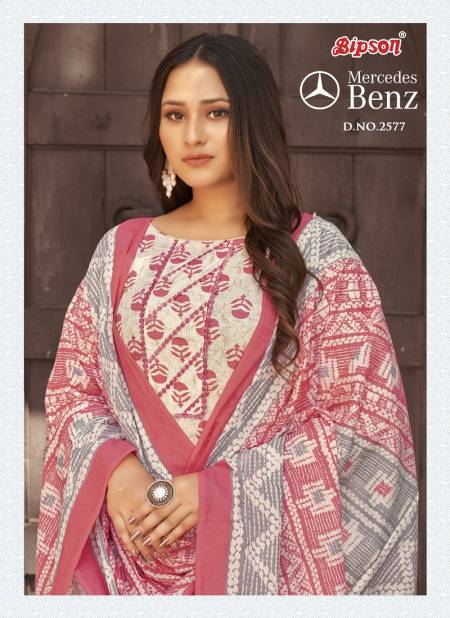 Mercedes Benz 2577 By Bipson Printed Cotton Dress Material Wholesale Market In Surat Catalog