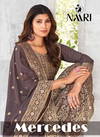 Mercedes By Naari Designer Masleen Jacquard Salwar Kameez Wholesale Clothing Suppliers In India
