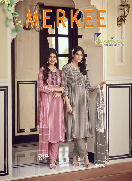 Merkee By Karissa Premium Kurti With Bottom Dupatta Wholesale Shop In Surat
 Catalog