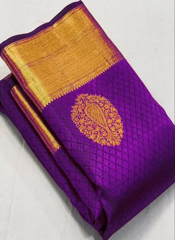 MF 1780 Designer Rich Pallu Lichi Silk Saree Exporters In India