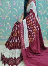 Mg 227 Plain Linen Printed Saree Catalog