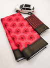 Mg 235 Manglaya Linen Printed Saree Catalog