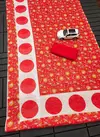 MG 325 Designer Plain Linen Digital Printed Sarees Wholesale Market In Surat 