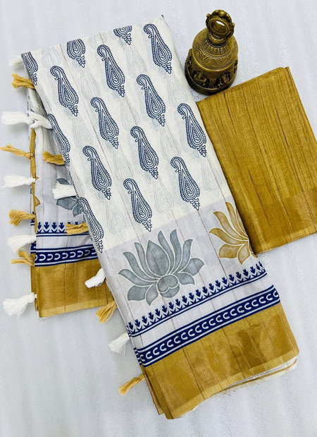 MG 389 Handloom Weaving Printed Daily Wear Sarees Wholesale Market In Surat
