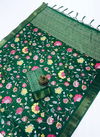 Mg 422 Handloom Weaving Digital Printed Sarees Wholesale Market In Surat