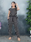 Mihika Latest Fancy Party Wear Jumpsuit Crepe Silk Lining Western Wear Collection
