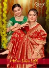 Milan Satin Silk Vol 2 By Saroj Satin Silk Designer Sarees Wholesale Shop In Surat	