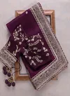 Mina By Krishi Embroidery Party Wear Saree Catalog