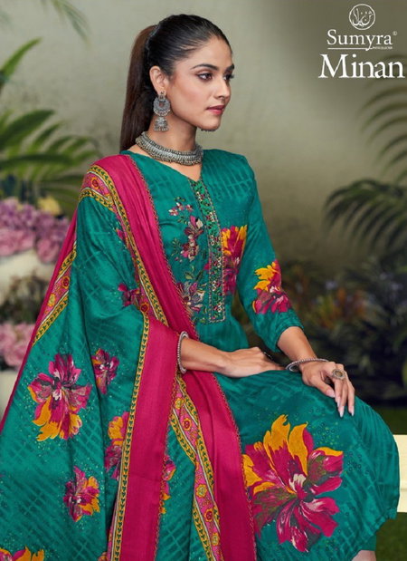 Minan By Sumyra Radhika Pashmina Wholesale Designer Salwar Suit In India