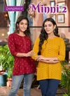Minni 2 By Rangmaya Rayon Tunic Ladies Top Wholesale Online