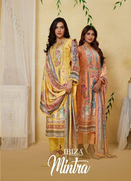 Mintra By Ibiza Bemberg Maslin Printed Online Designer Salwar Kameez Wholesale
