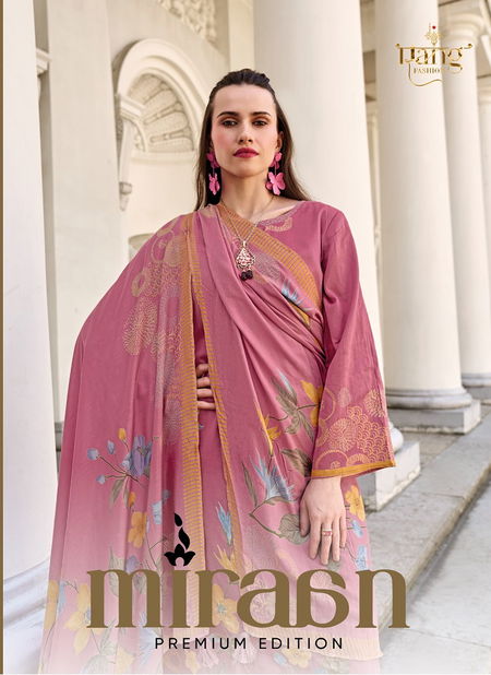 Miraan By Rang Pure Jam Silk Digital Printed Suits Wholesale Market In Surat
 Catalog